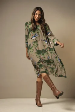 Acer Stone Asymmetric Dress