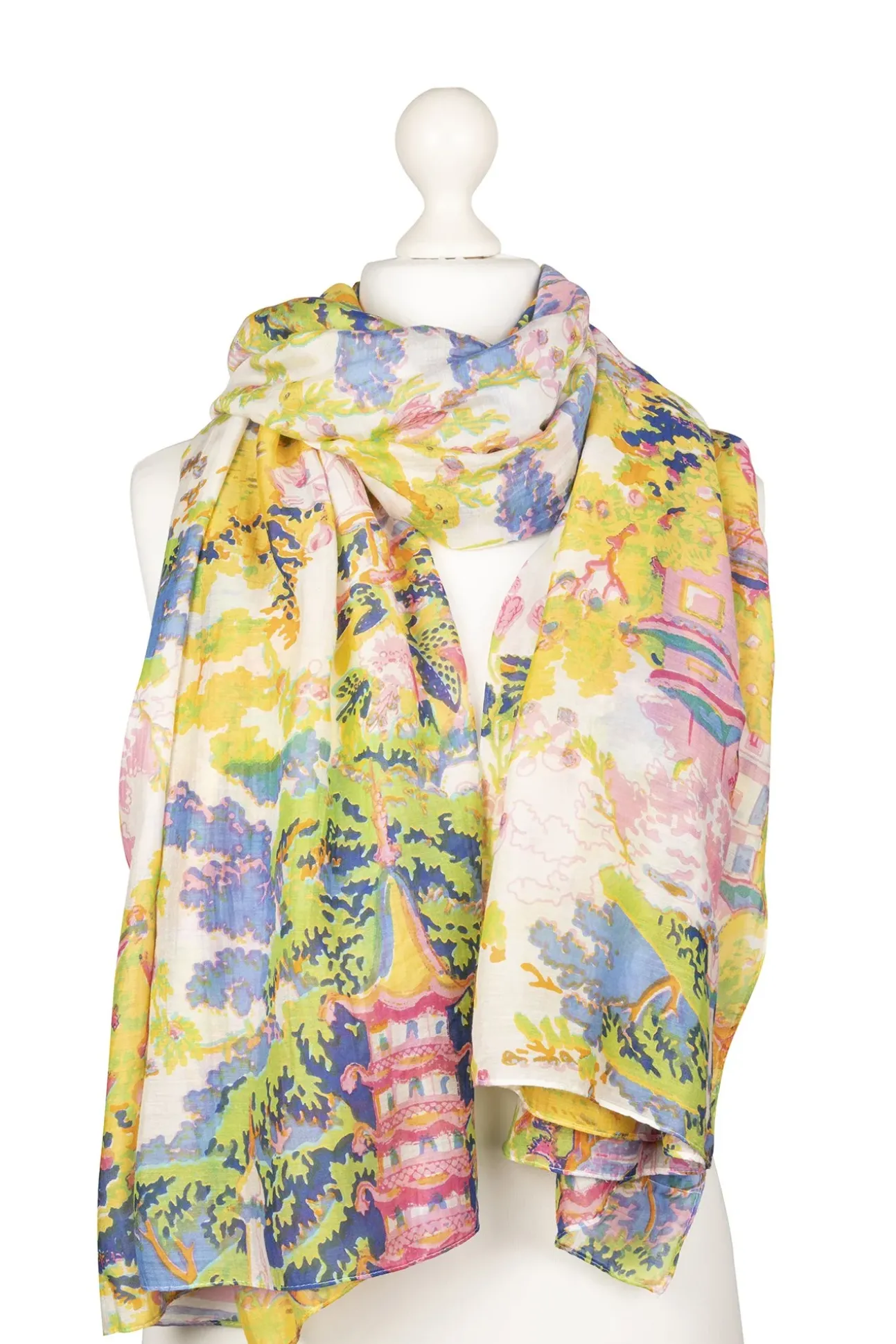 China Tree Summer Scarf