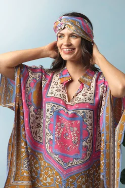Indian Summer Pink Headband