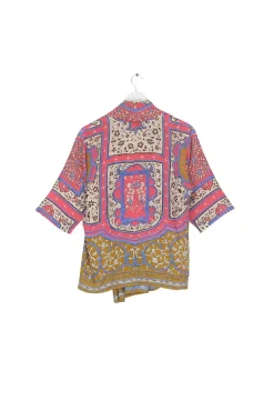 Indian Summer Pink Rachel Top