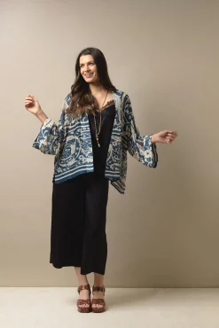 Jaipur Blue Kimono