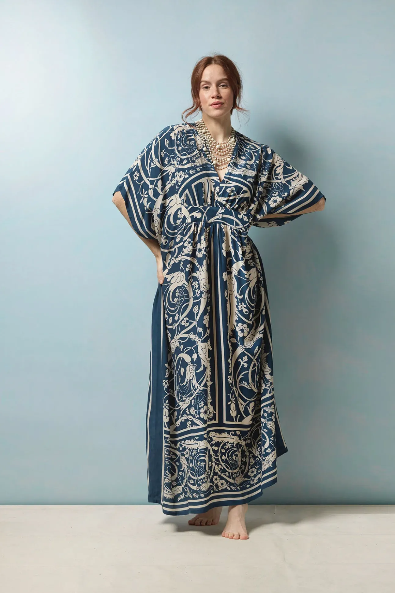 Jaipur Blue Margeux Kaftan
