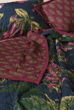 Kew Magnolia Blue Pillow Shams