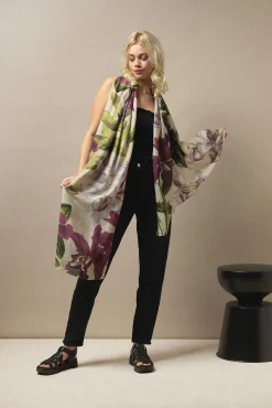 Kew Protea Stone Scarf