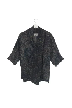 Marbled Indigo Rachel Top