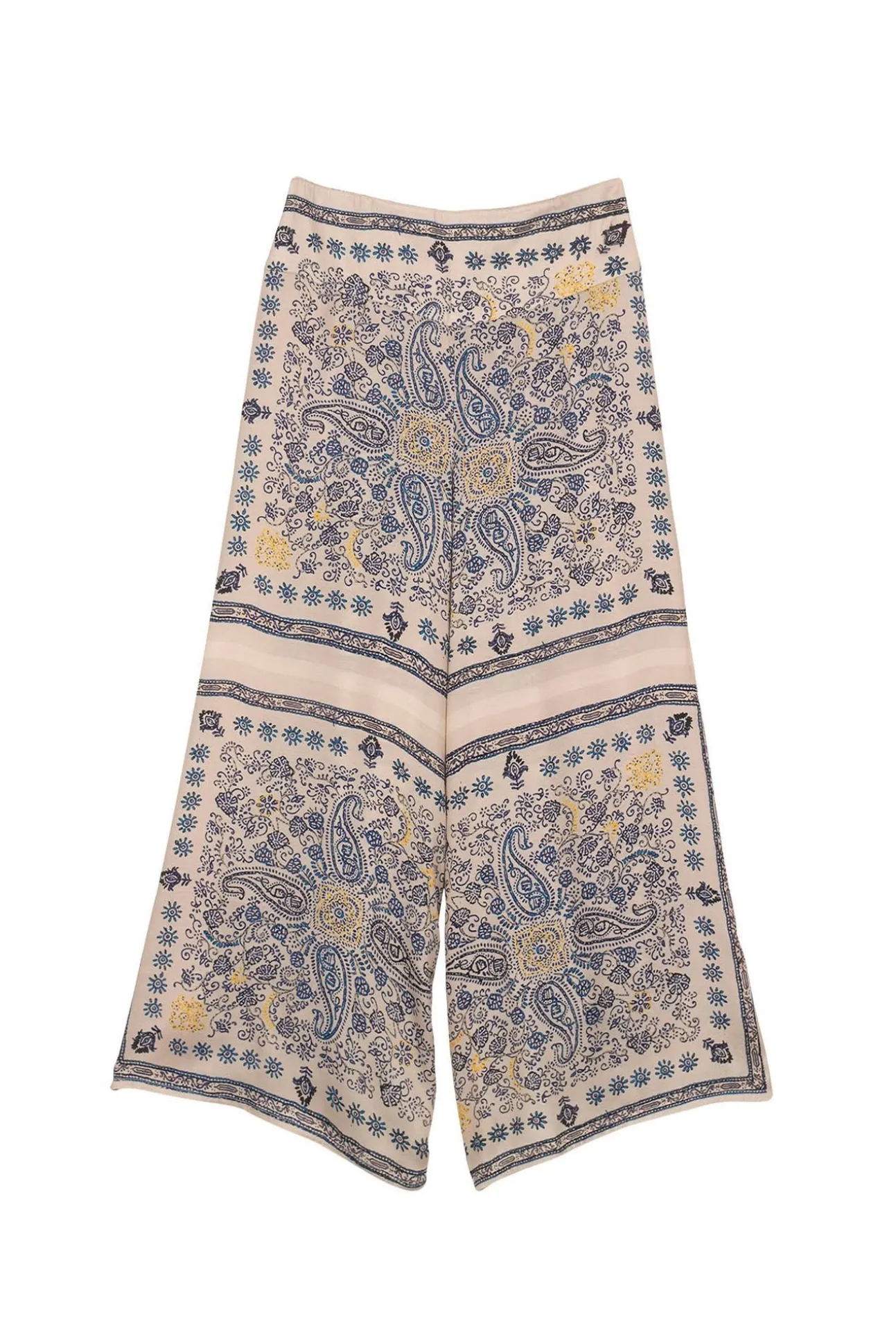 Mehndi Blue Palazzo Pant