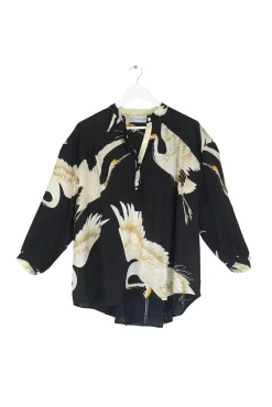 Stork Black Darcy Shirt