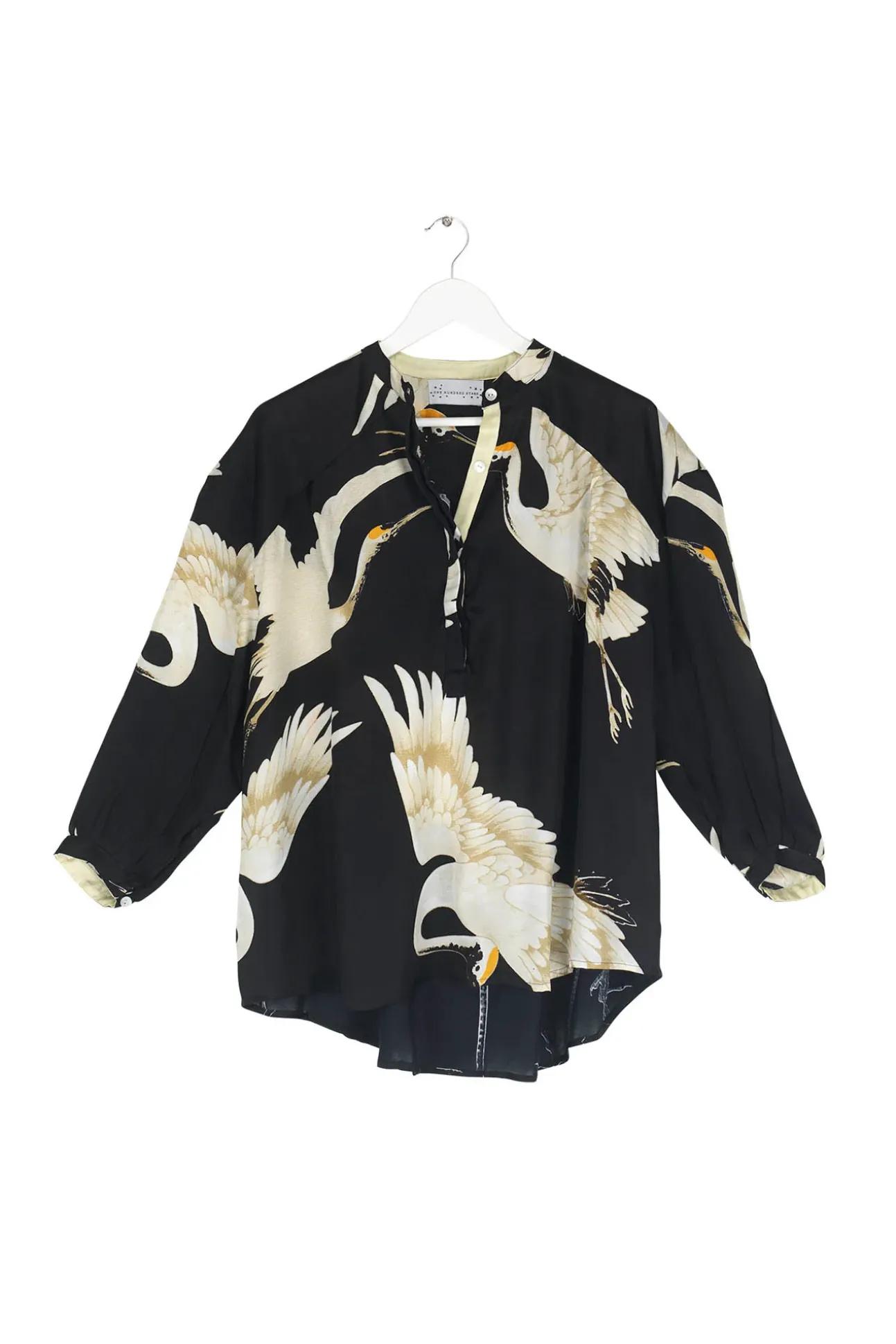 Stork Black Darcy Shirt
