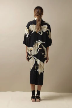 Stork Black Rachel Dress