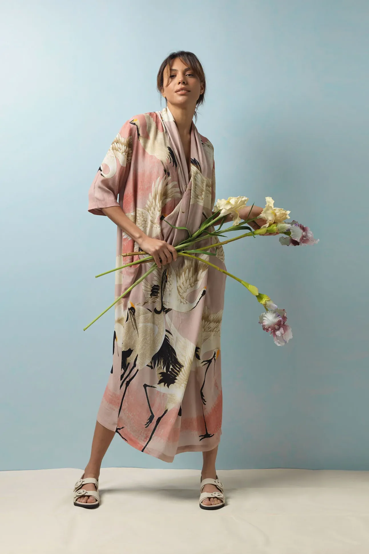 Stork Plaster Pink Rachel Dress
