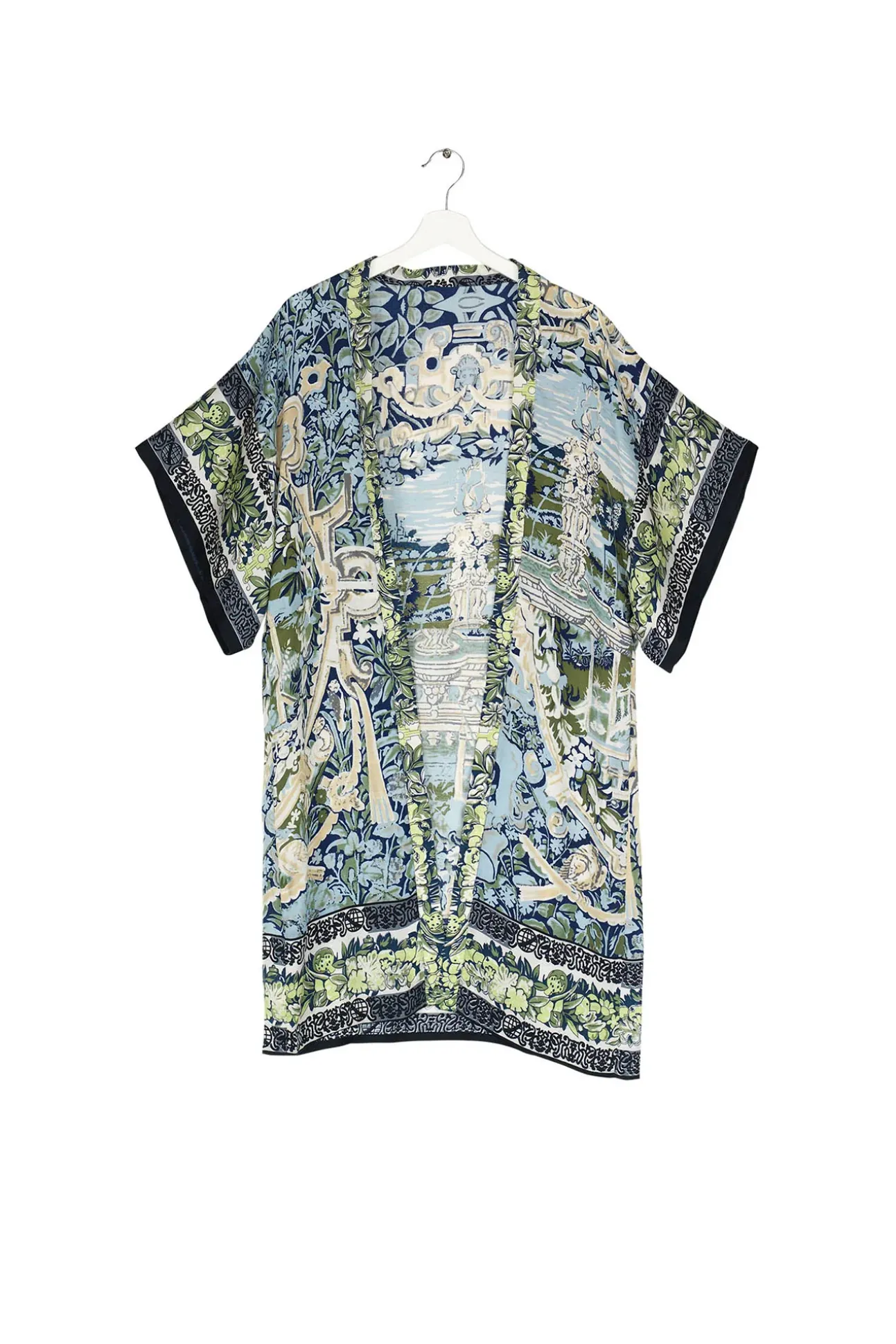 Tapestry Sea Midi Kimono