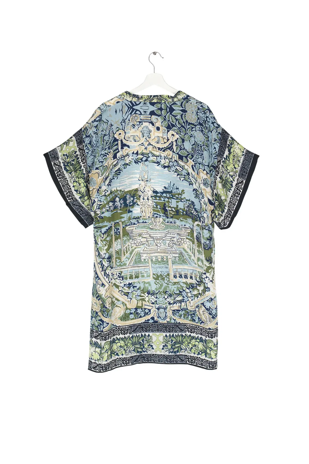 Tapestry Sea Midi Kimono