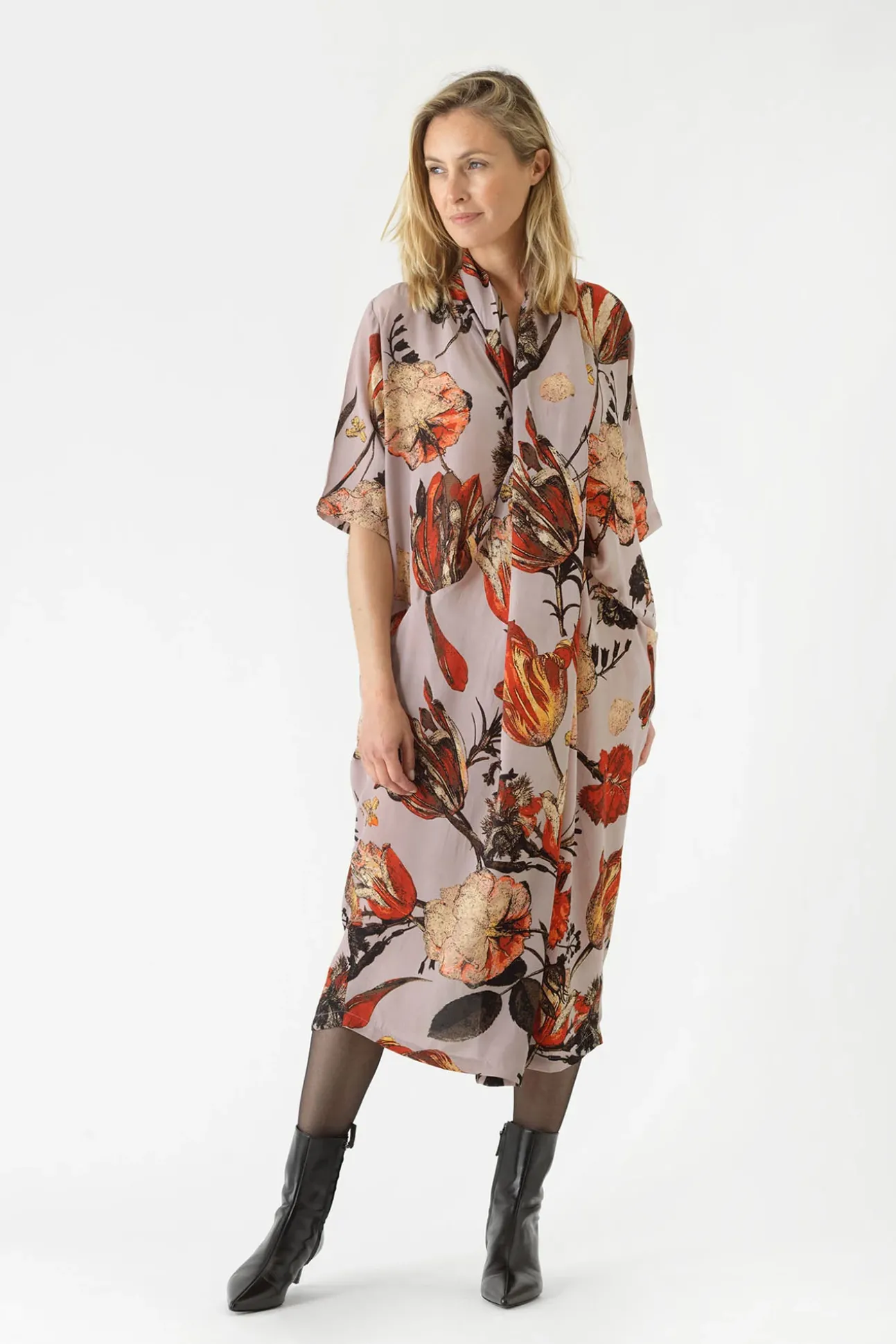Tulip Red Rachel Dress