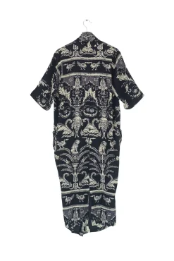 Vintage Damask Black Rachel Dress