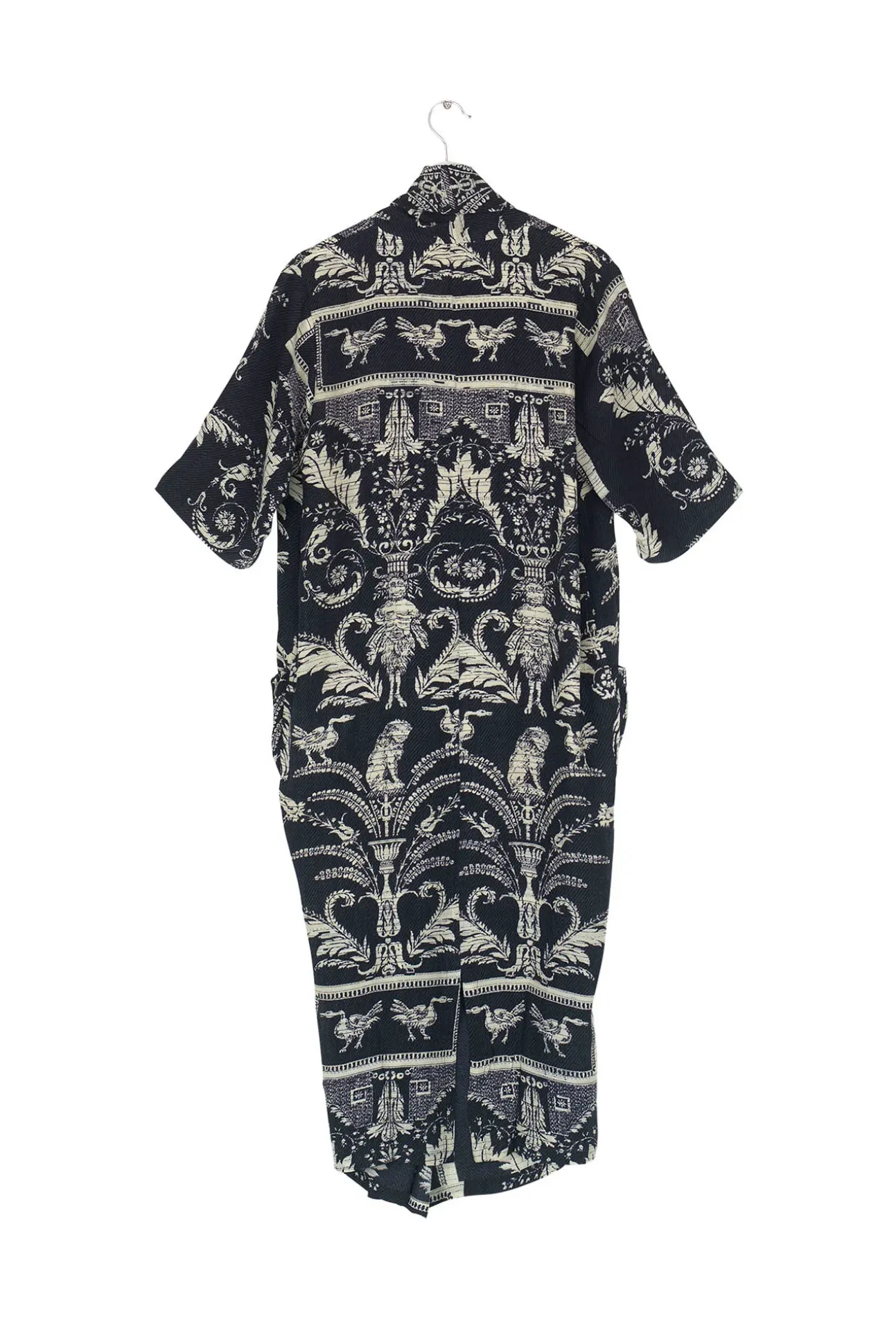 Vintage Damask Black Rachel Dress