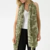 Vintage Damask Sage Scarf